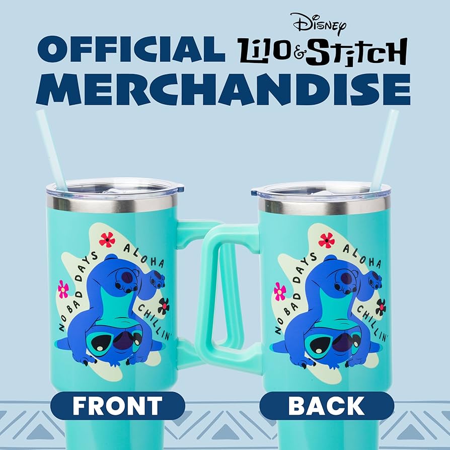 Amazon.com: Silver Buffalo Disney Lilo and Stitch Aloha No